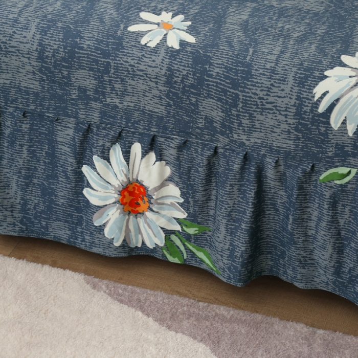 91家纺网 家纺一手货源 找家纺 雅竹家纺 牛奶丝裙边沙发套 家菊