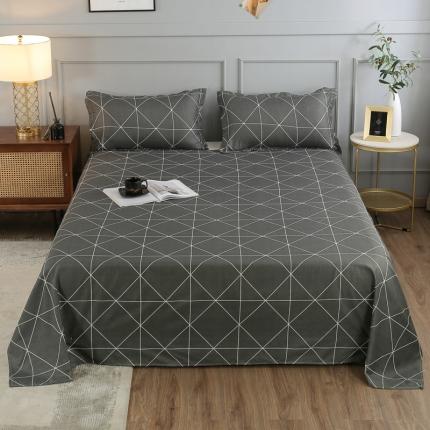 91家纺网 家纺一手货源 找家纺 （总）雅阁尔家纺 2021新款芦荟棉单床单