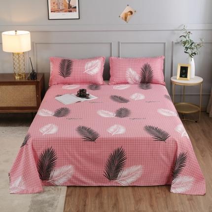 91家纺网 家纺一手货源 找家纺 （总）雅阁尔家纺 2021新款芦荟棉单床单