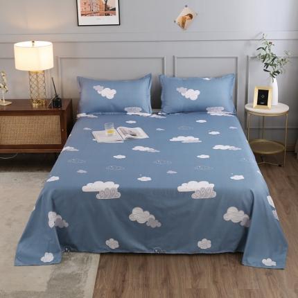 91家纺网 家纺一手货源 找家纺 （总）雅阁尔家纺 2021新款芦荟棉单床单