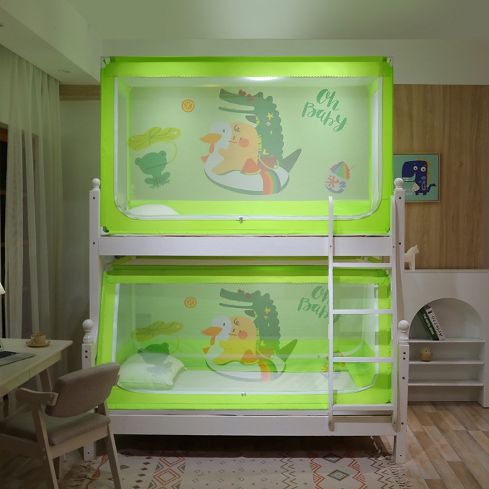 91家纺网 家纺一手货源 找家纺 迪凡保罗蚊帐 新款5824外穿杆数码印花子母蚊帐 夏日游玩