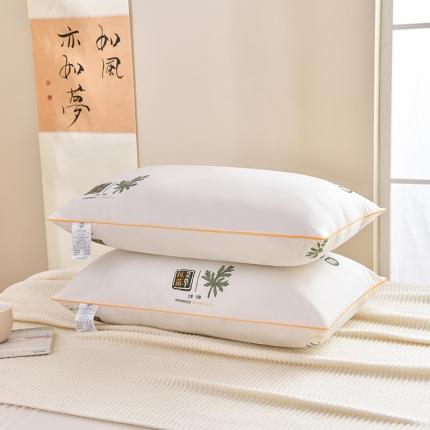 91家纺网 家纺一手货源 找家纺 （总）浩宇家纺2025直播爆款枕芯艾草枕头批发网红满天星网边