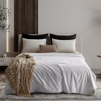 91家纺网 家纺一手货源 找家纺 (总)香夫2021新款60S全棉蚕丝被爱马仕白