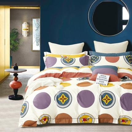 91家纺网 家纺一手货源 找家纺 (总1)棉生活新款40S臻棉四件套