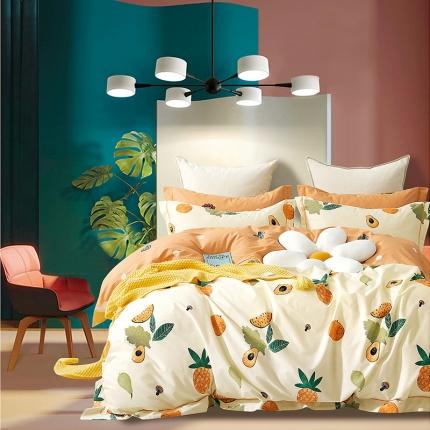 91家纺网 家纺一手货源 找家纺 (总1)棉生活新款40S臻棉四件套