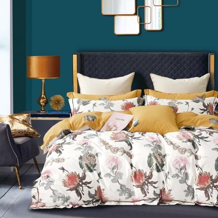 91家纺网 家纺一手货源 找家纺 (总2)棉生活 新款40S臻棉四件套