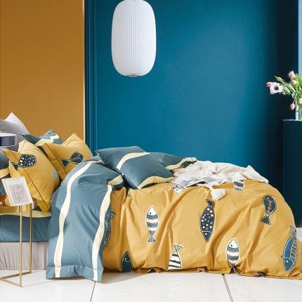 91家纺网 家纺一手货源 找家纺 (总2)棉生活 新款40S臻棉四件套