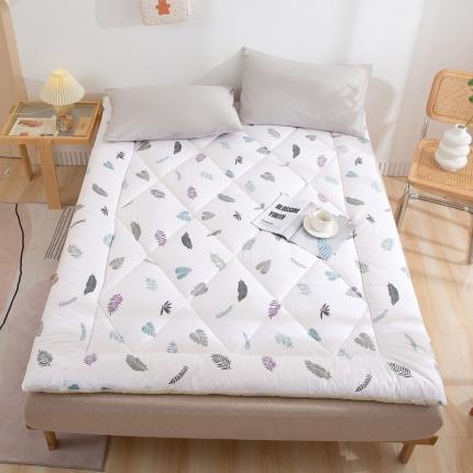 91家纺网 家纺一手货源 找家纺 2025新款 全棉纱布棉花床垫（新疆棉填充）量大价优 枫情