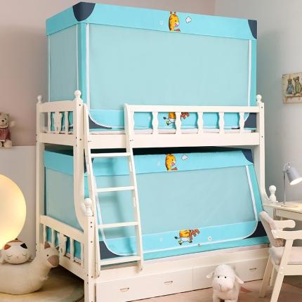 91家纺网 家纺一手货源 找家纺 （总）迪凡保罗5841新款遮光帘子母蚊帐-不带遮光帘烤漆支架