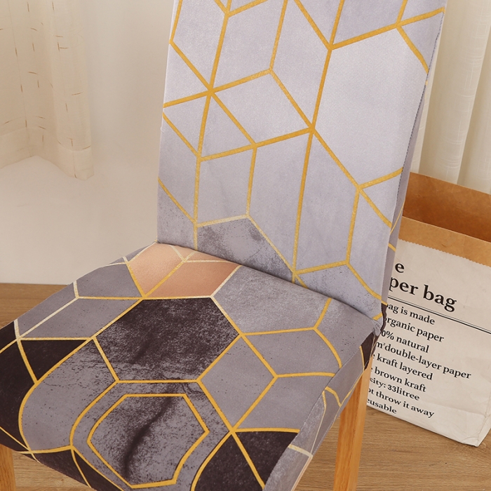 91家纺网 家纺一手货源 找家纺 雅竹家纺 牛奶丝半包弹力连体椅套 泼墨