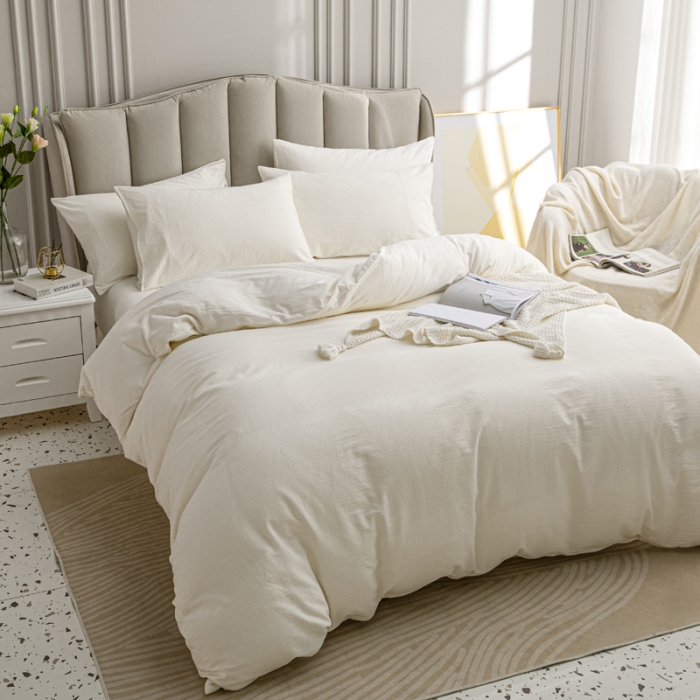 91家纺网 家纺一手货源 找家纺 （总）安莱生活 2021新款原棉不染四件套