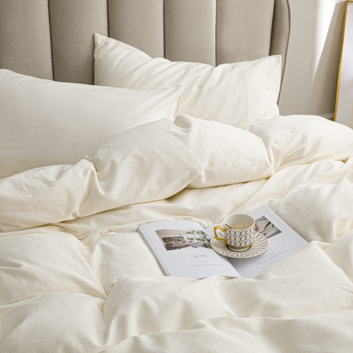 91家纺网 家纺一手货源 找家纺 （总）安莱生活 2021新款原棉不染四件套