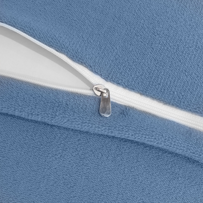 91家纺网 家纺一手货源 找家纺 安妮 2021新款高克重牛奶绒刺绣四件套-施华洛 黛青蓝