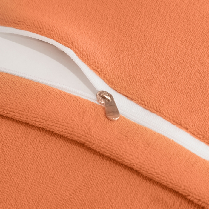 91家纺网 家纺一手货源 找家纺 安妮 2021新款高克重牛奶绒刺绣四件套-施华洛 南瓜橘