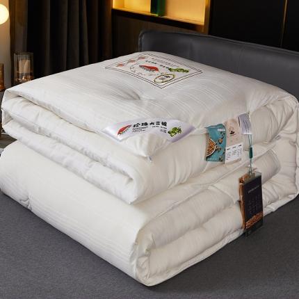 91家纺网 家纺一手货源 找家纺 （总）伊人居 2021新款珍珠洋暖绒大豆被