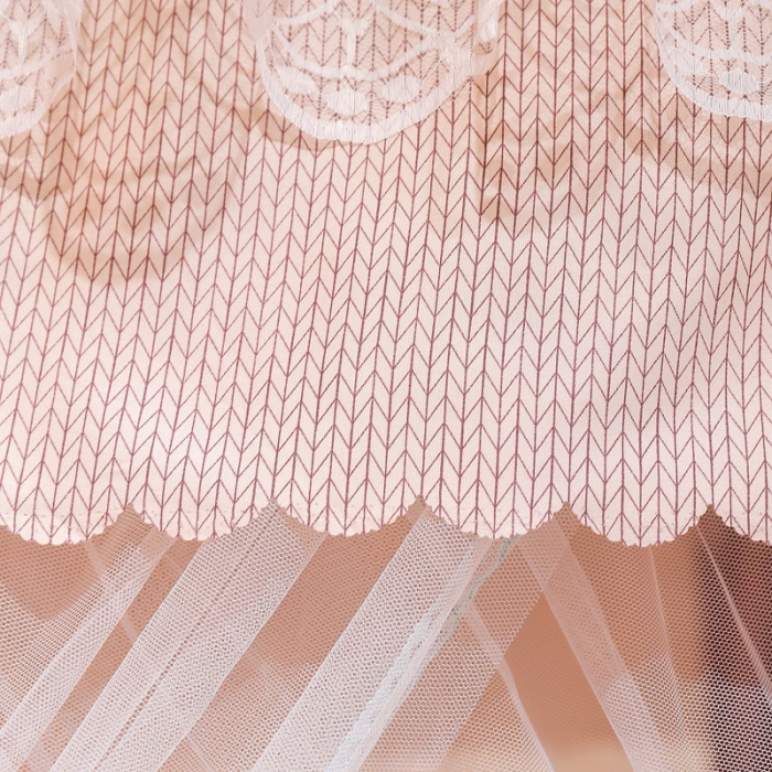 91家纺网 家纺一手货源 找家纺 千逸虹 2024新款落地扶摇中式床帘蚊帐 优雅红