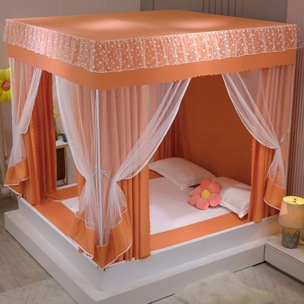 91家纺网 家纺一手货源 找家纺 （总）艾晶美 2022新款小清新坐床床帘蚊帐