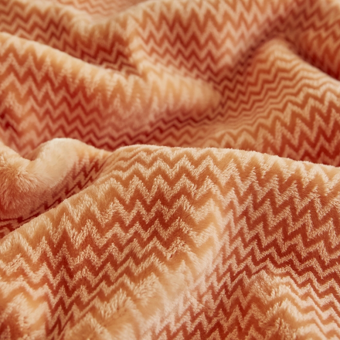 91家纺网 家纺一手货源 找家纺 凯轩毛毛毯毯子 2024新款精品韩素云毛毯毯子 橙色