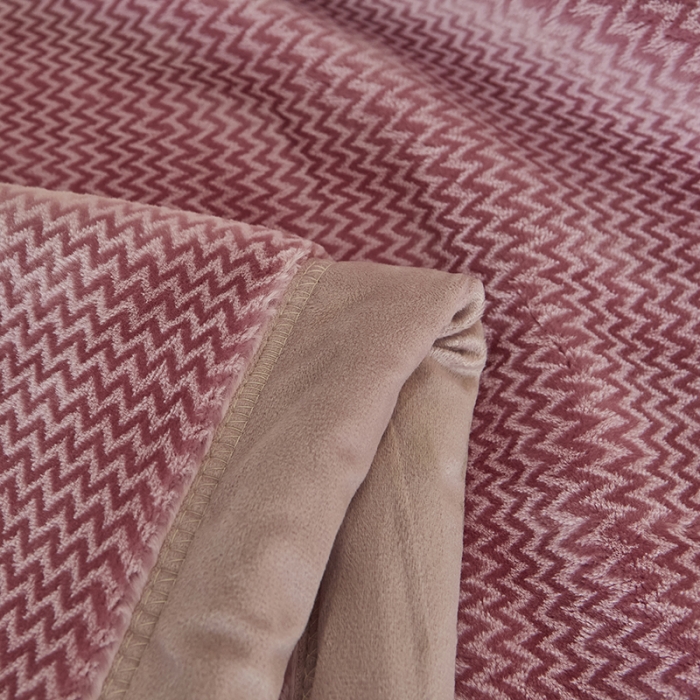 91家纺网 家纺一手货源 找家纺 凯轩毛毛毯毯子 2024新款精品韩素云毛毯毯子 浅紫