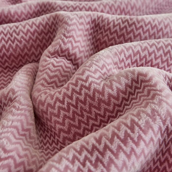 91家纺网 家纺一手货源 找家纺 凯轩毛毛毯毯子 2024新款精品韩素云毛毯毯子 浅紫