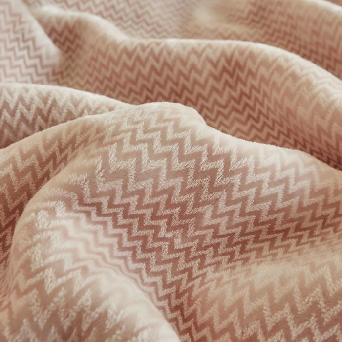 91家纺网 家纺一手货源 找家纺 凯轩毛毛毯毯子 2024新款精品韩素云毛毯毯子 樱花粉