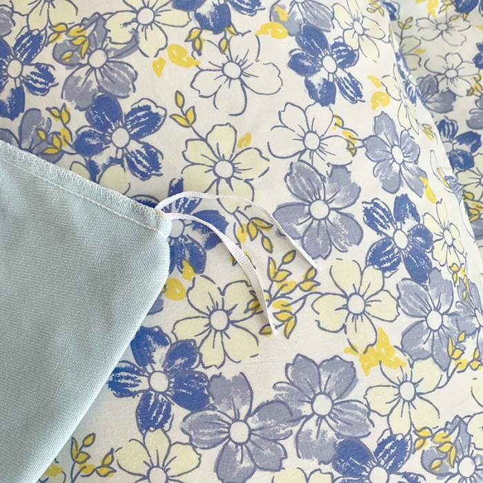 91家纺网 家纺一手货源 找家纺 怡家居 2021新款AB版棉加绒四件套卡通系列 奇趣-蓝