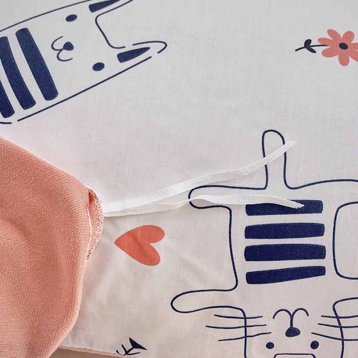 91家纺网 家纺一手货源 找家纺 怡家居 2021新款AB版棉加绒四件套卡通系列 小精灵