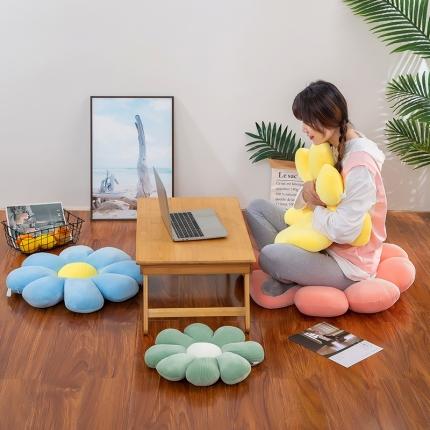 （总）允泰乳胶  2021新款菊花毛绒玩具抱枕坐垫网销赠品