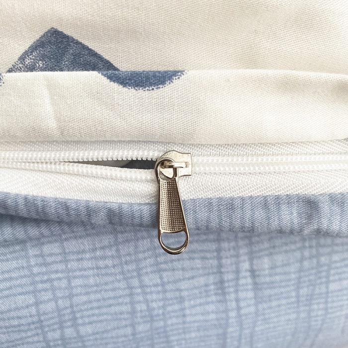 91家纺网 家纺一手货源 找家纺 曼之夏 2022新款全棉清新印花四件套 卿心挽梦