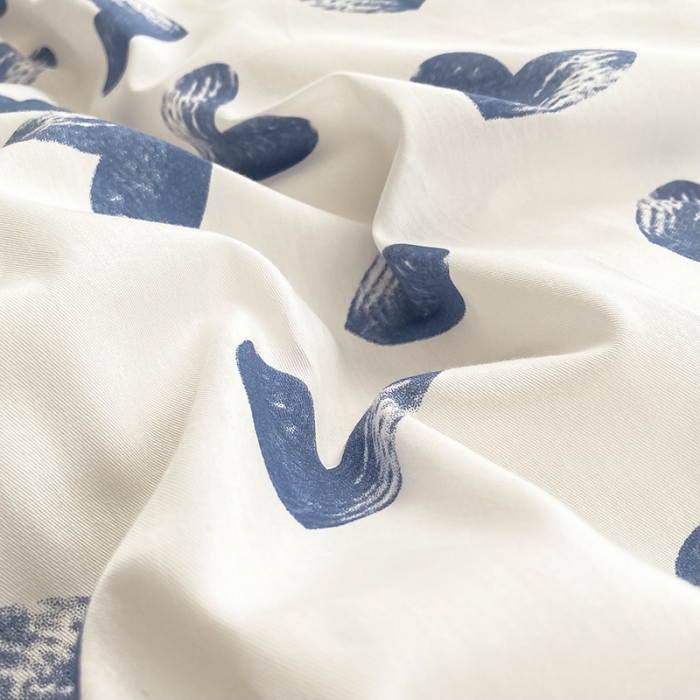 91家纺网 家纺一手货源 找家纺 曼之夏 2022新款全棉清新印花四件套 卿心挽梦