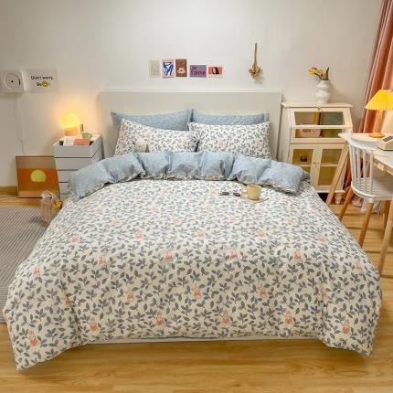 芊寻家居 2024年新款全棉印花13372四件套 菲菲兔