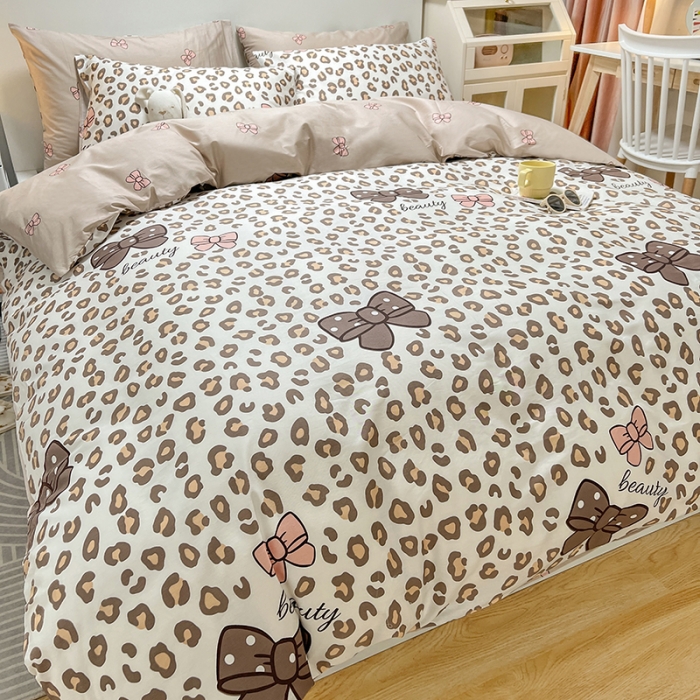 91家纺网 家纺一手货源 找家纺 芊寻家居 2024年新款全棉印花13372四件套 赫本