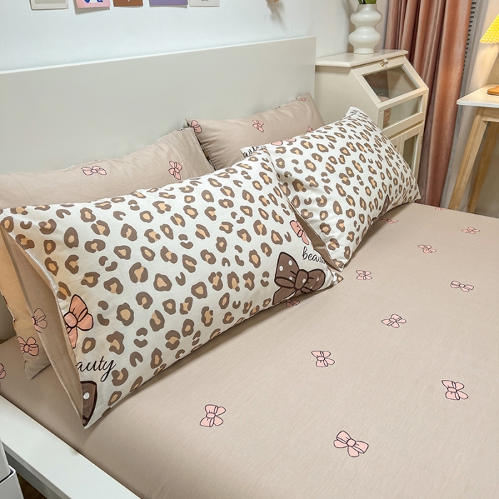 91家纺网 家纺一手货源 找家纺 芊寻家居 2024年新款全棉印花13372四件套 赫本