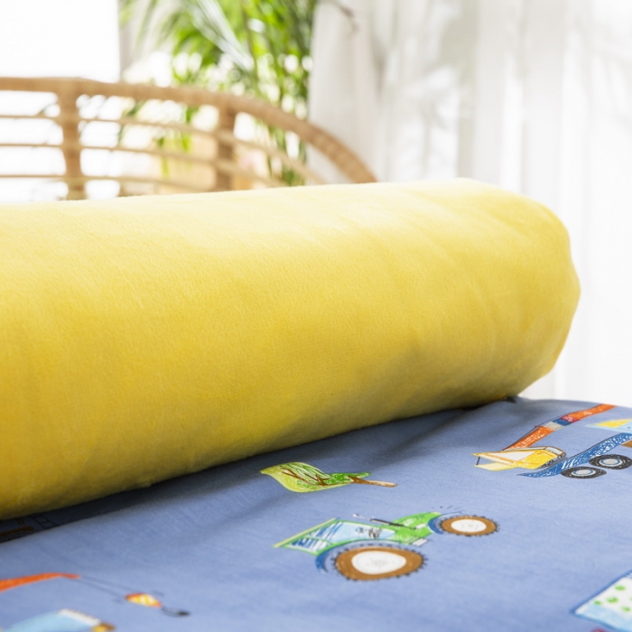 91家纺网 家纺一手货源 找家纺 乐秀 2024新款幼儿园双面四季款儿童床垫套+床垫芯水彩汽车