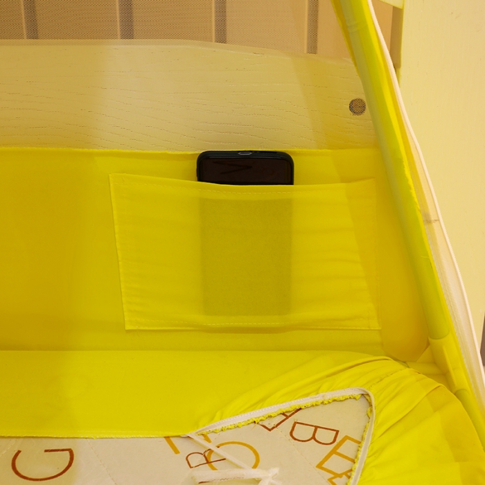 91家纺网 家纺一手货源 找家纺 迪凡保罗蚊帐 5825不带遮光帘烤漆支架子母蚊帐 开心熊猫