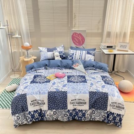 91家纺网 家纺一手货源 找家纺 (总)金丝鸟家纺 2022新款全棉四件套