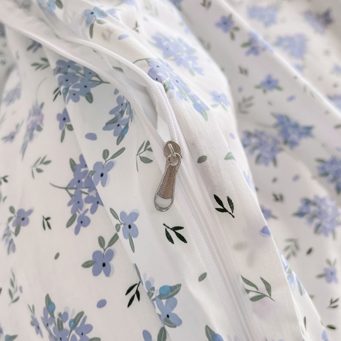 91家纺网 家纺一手货源 找家纺 艾沁家纺13372纯棉碎花四件套花期