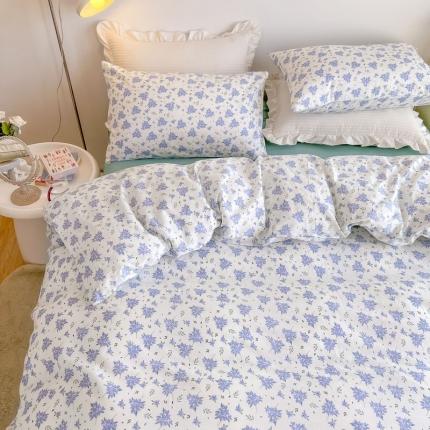 91家纺网 家纺一手货源 找家纺 （总）艾沁家纺13372纯棉碎花四件套