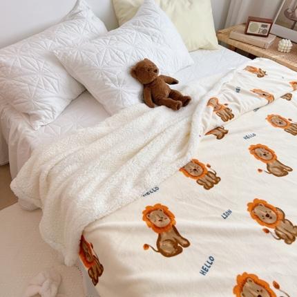 91家纺网 家纺一手货源 找家纺 萝莉家纺2021保暖加厚牛奶绒毛毯羊羔绒毯子被套毯顽皮狗