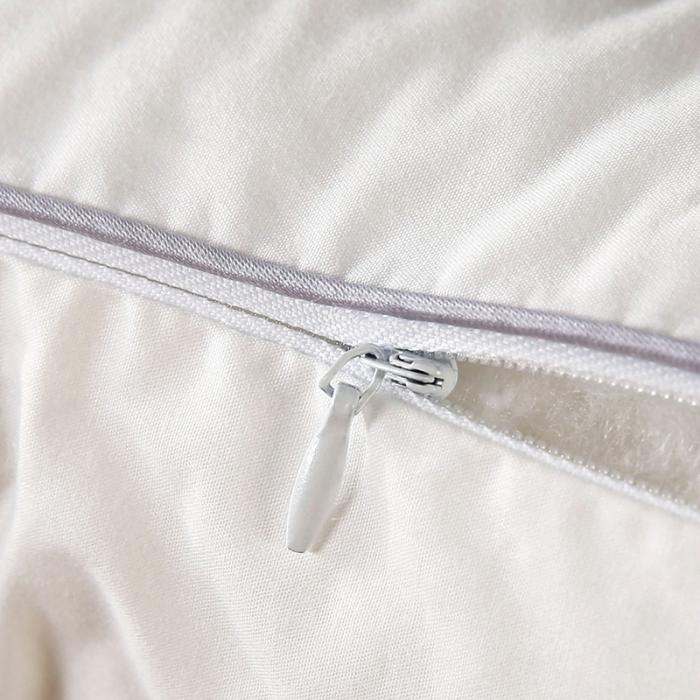 91家纺网 家纺一手货源 找家纺 高端系列 全棉防羽布低枕羽丝绒枕头仪征棉简约定型护颈单人枕芯