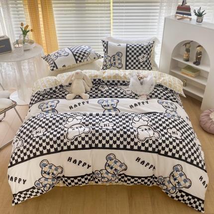 91家纺网 家纺一手货源 找家纺 （总）珺柔家纺2022新款13372全棉四件套