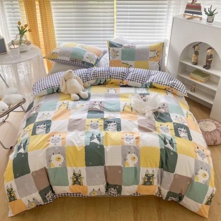 91家纺网 家纺一手货源 找家纺 （总）珺柔家纺2022新款13372全棉四件套