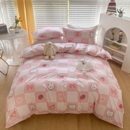 91家纺网 家纺一手货源 找家纺 （总）珺柔家纺2022新款13372全棉四件套