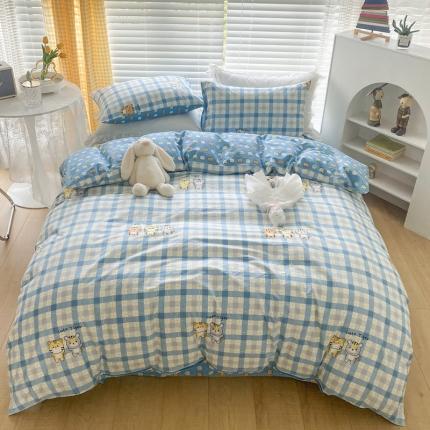 91家纺网 家纺一手货源 找家纺 （总）珺柔家纺2022新款13372全棉四件套