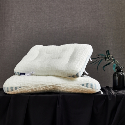 91家纺网 家纺一手货源 找家纺 轻奢 超柔针织新款spa针织棉按摩枕枕头枕芯48*74cm