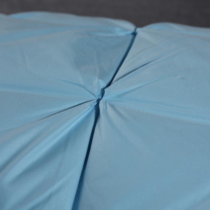 91家纺网 家纺一手货源 找家纺 羽仙子 爆款全棉羽绒枕 面包款白鹅绒 枕芯枕头 蓝色