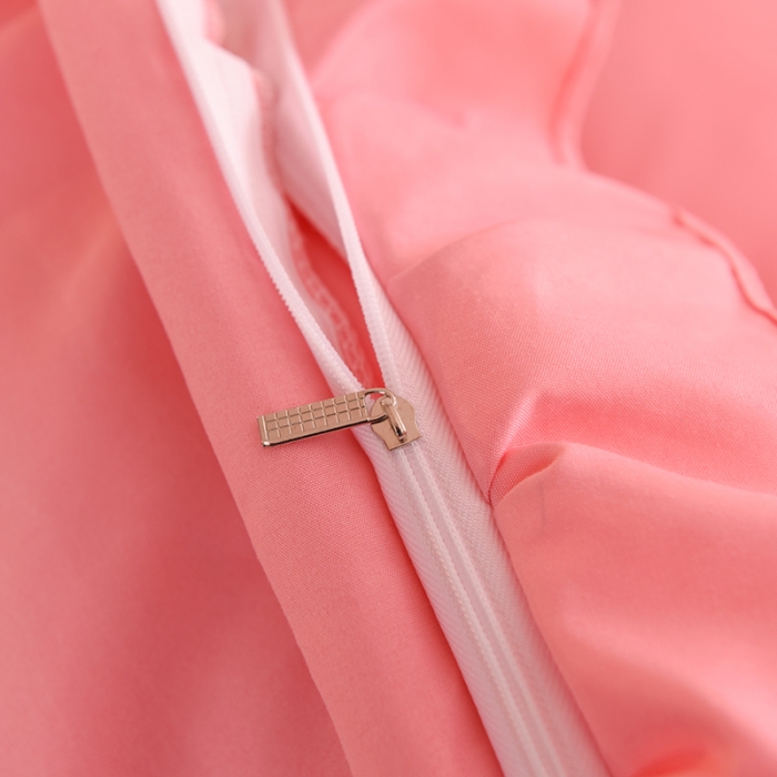 91家纺网 家纺一手货源 找家纺 欧冠 2022新款公主风爱恋系列四件套 爱恋-石榴红