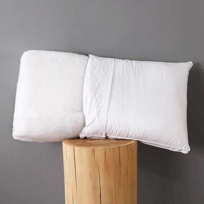 91家纺网 家纺一手货源 找家纺 全棉绗缝热熔棉可水洗枕芯护颈整张棉安睡高回弹成人助眠单人枕头