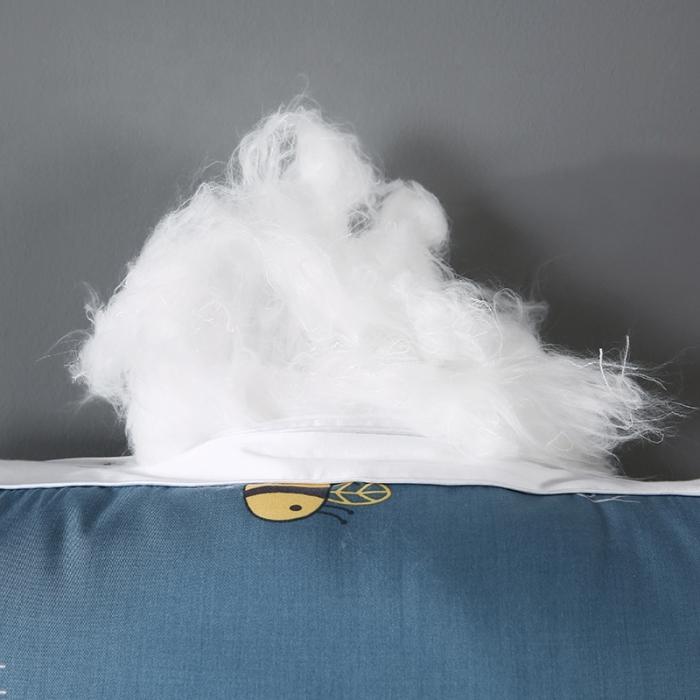 91家纺网 家纺一手货源 找家纺 全棉贡缎羽丝绒枕头可水洗助眠成人护颈单人枕芯助眠安睡软枕