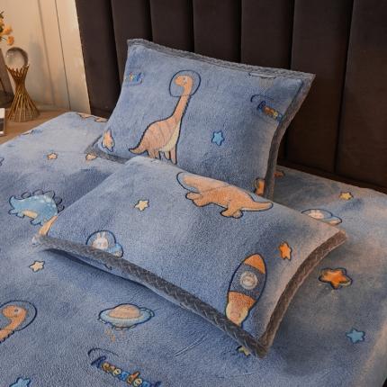 91家纺网 家纺一手货源 找家纺 （总）喜居 2021新款雪花绒单枕套